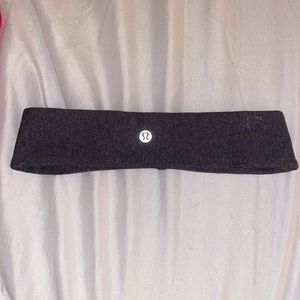 gray lululemon headband